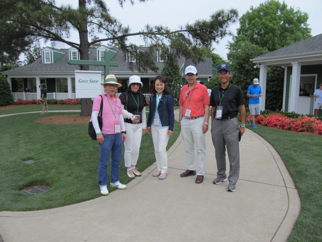 at Augusta National